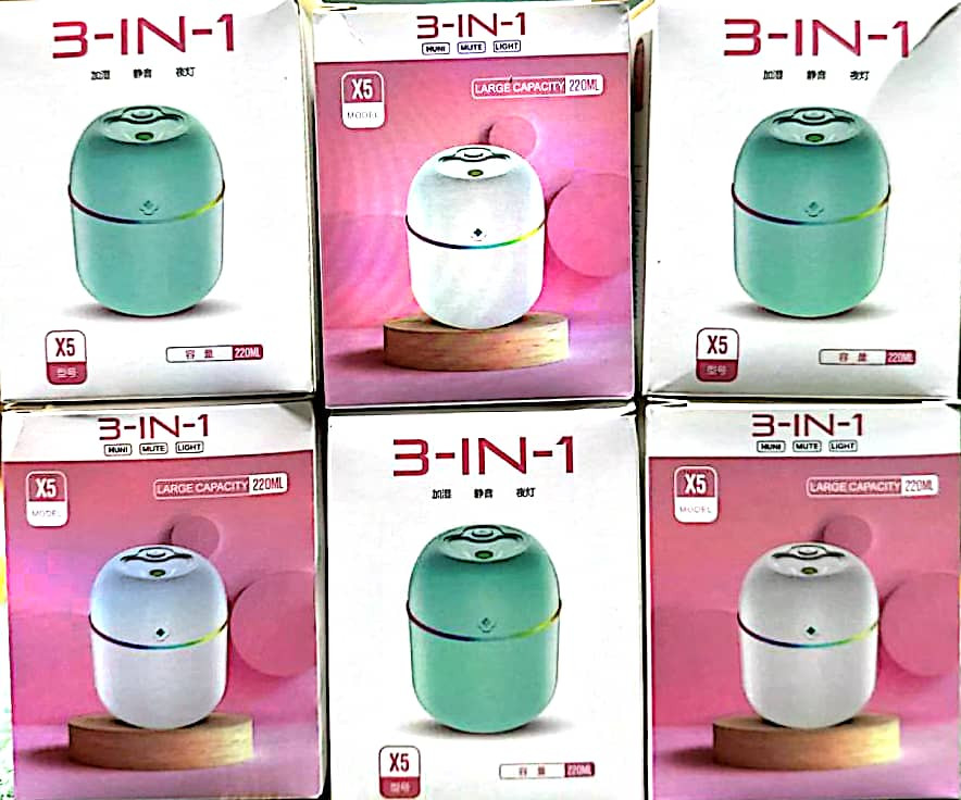 AIR FRESHNER - X5 BY 3 IN 1 -  By 100pc