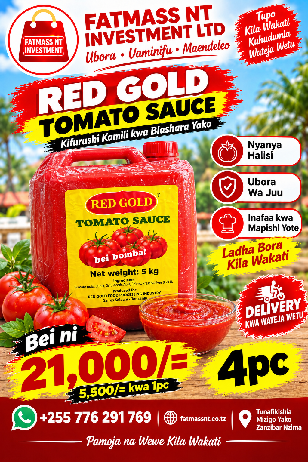 RED GOLD (TOMATO) 5TL