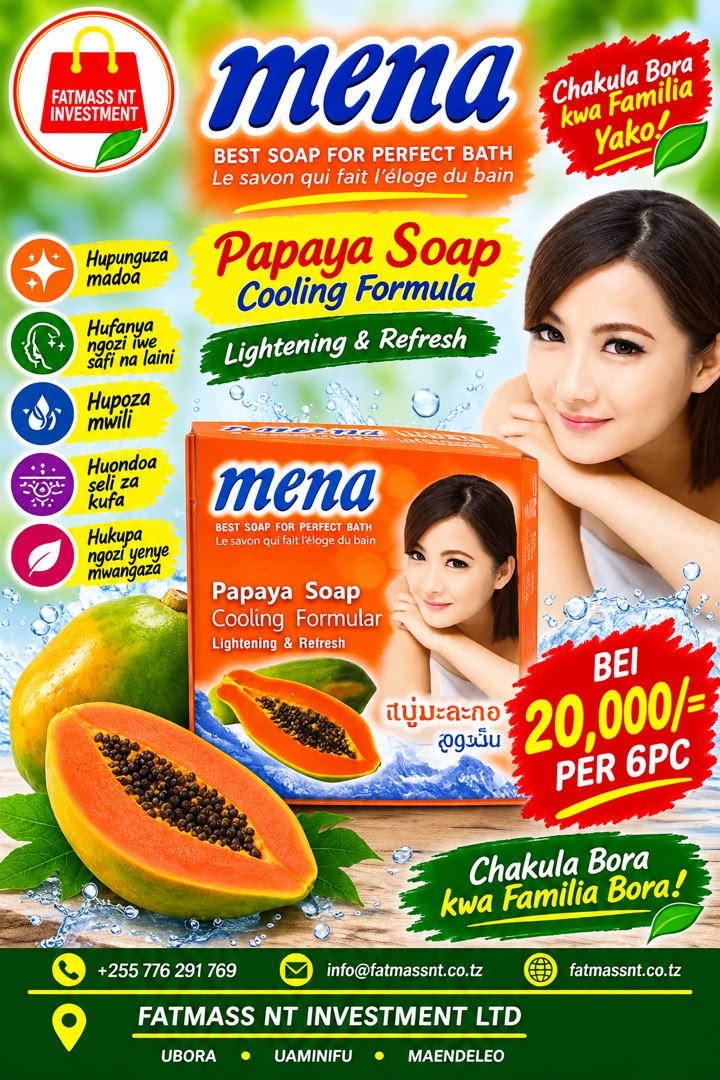 MENA-SOAP PAPAYA