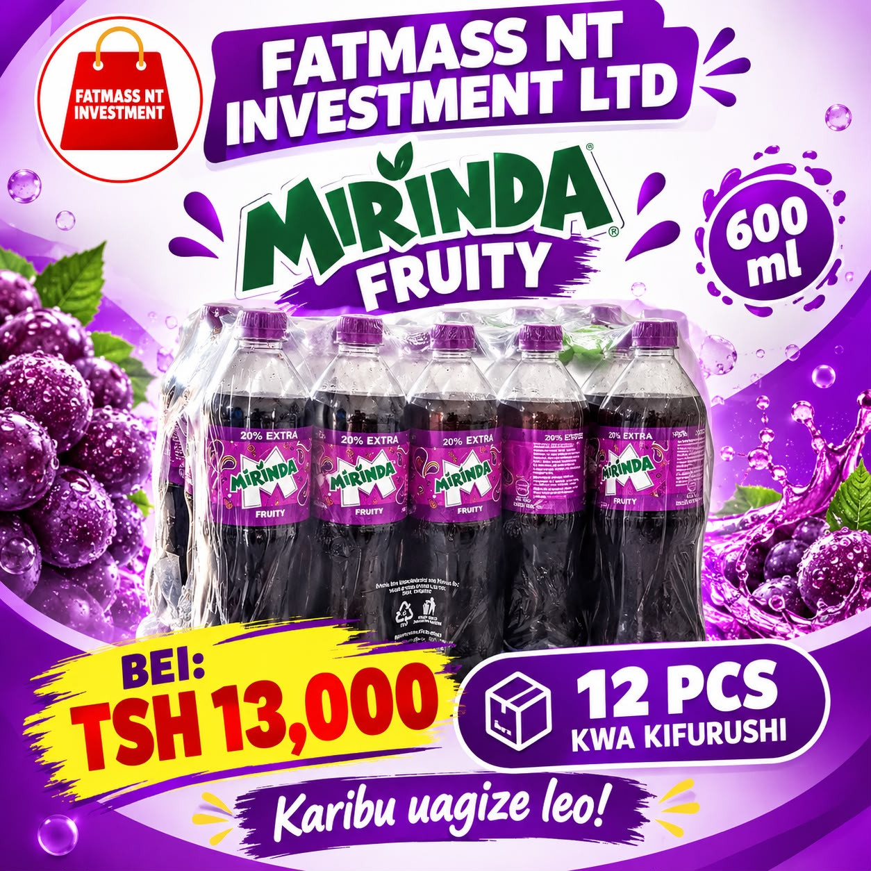 MIRINDA - 600MLS